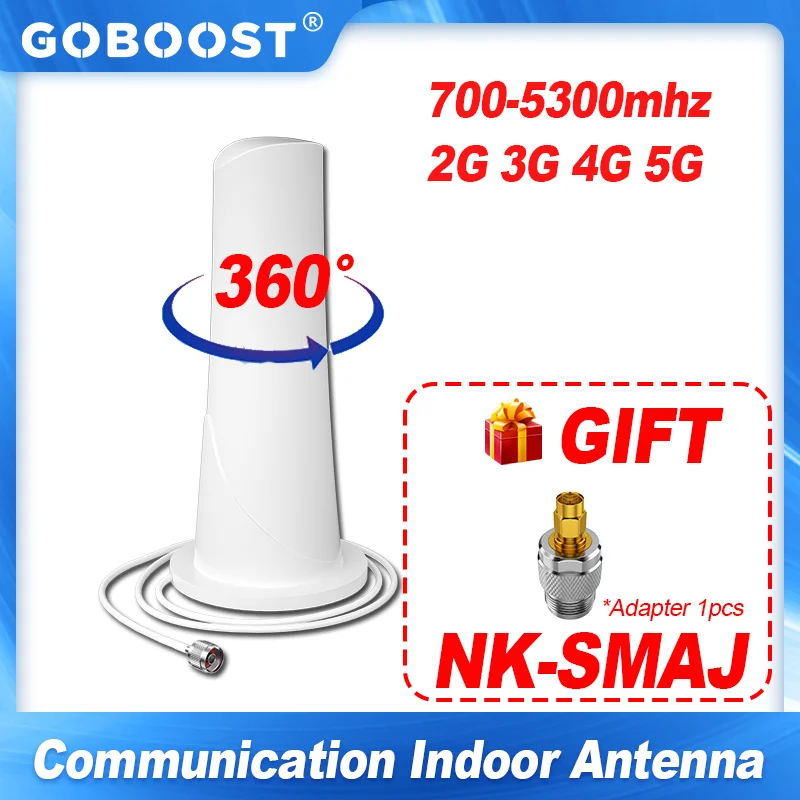 360  ǳ ׳ 5G 귯   ׳, 4G 3G 2G GSM LTE 700-5300Mhz 5dBi NK SMAJ  